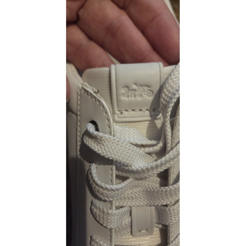 coach white 10 sneakers womens, Preppy, Vacation, Summer, Graduation.New NW - Picture 10 of 13